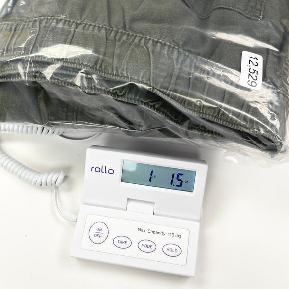 St. John's Bay Olive Cargo Jogger Pants‎ Womens 2X Linen Rayon Utility Casual - Picture 9 of 9